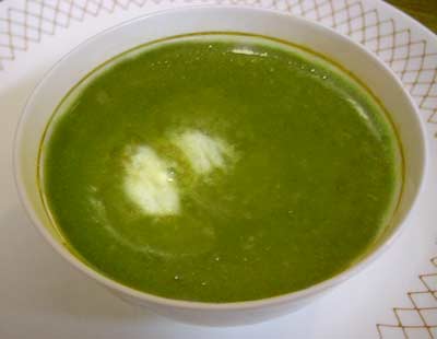 Cream Spinach Soup